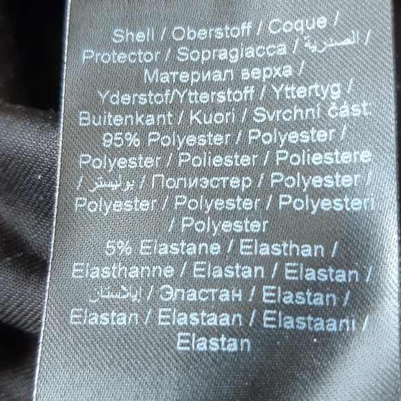 ICHI black velour drawstring hooded pullover super soft sweatshirt size medium - Picture 10 of 11